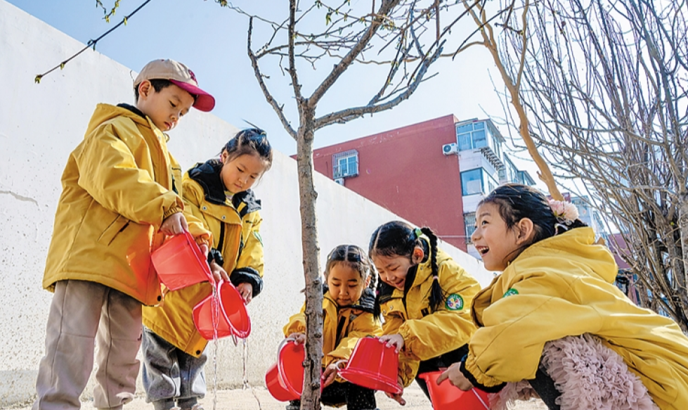 让春天和我们一起长大